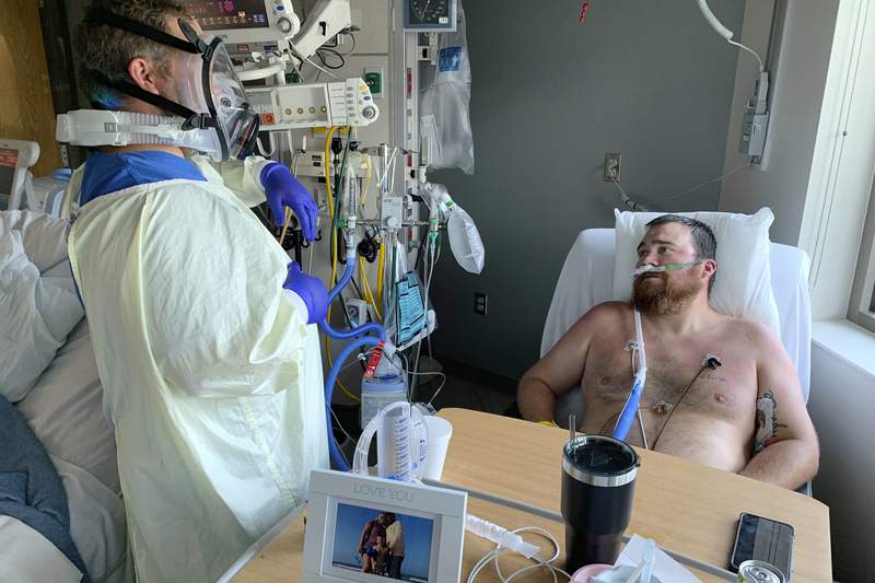Ravages of COVID surge evident inside Missouri hospital