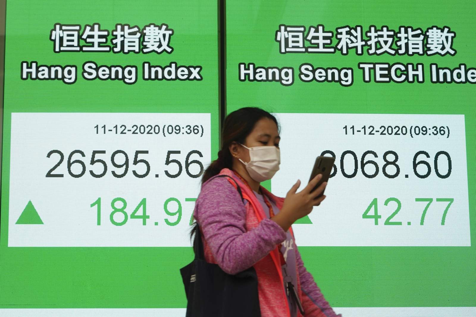 Asian stocks mixed after Wall St falls on virus pressure