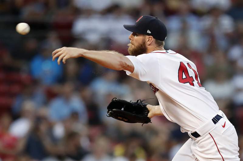 Sale and Dalbec lead Red Sox to 12-2 rout of Twins