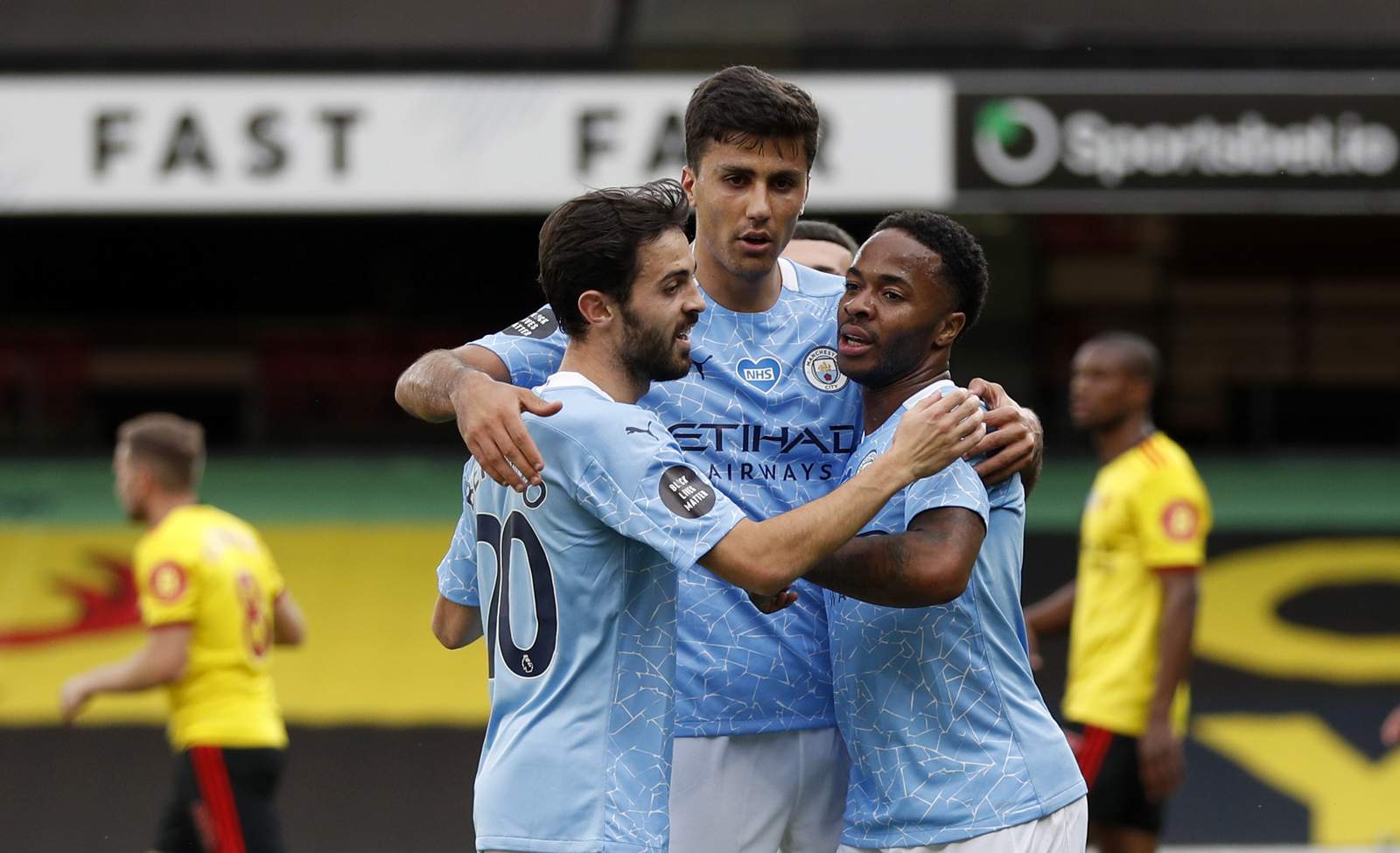 4-0 rout by Man City deepens Watford's relegation concerns