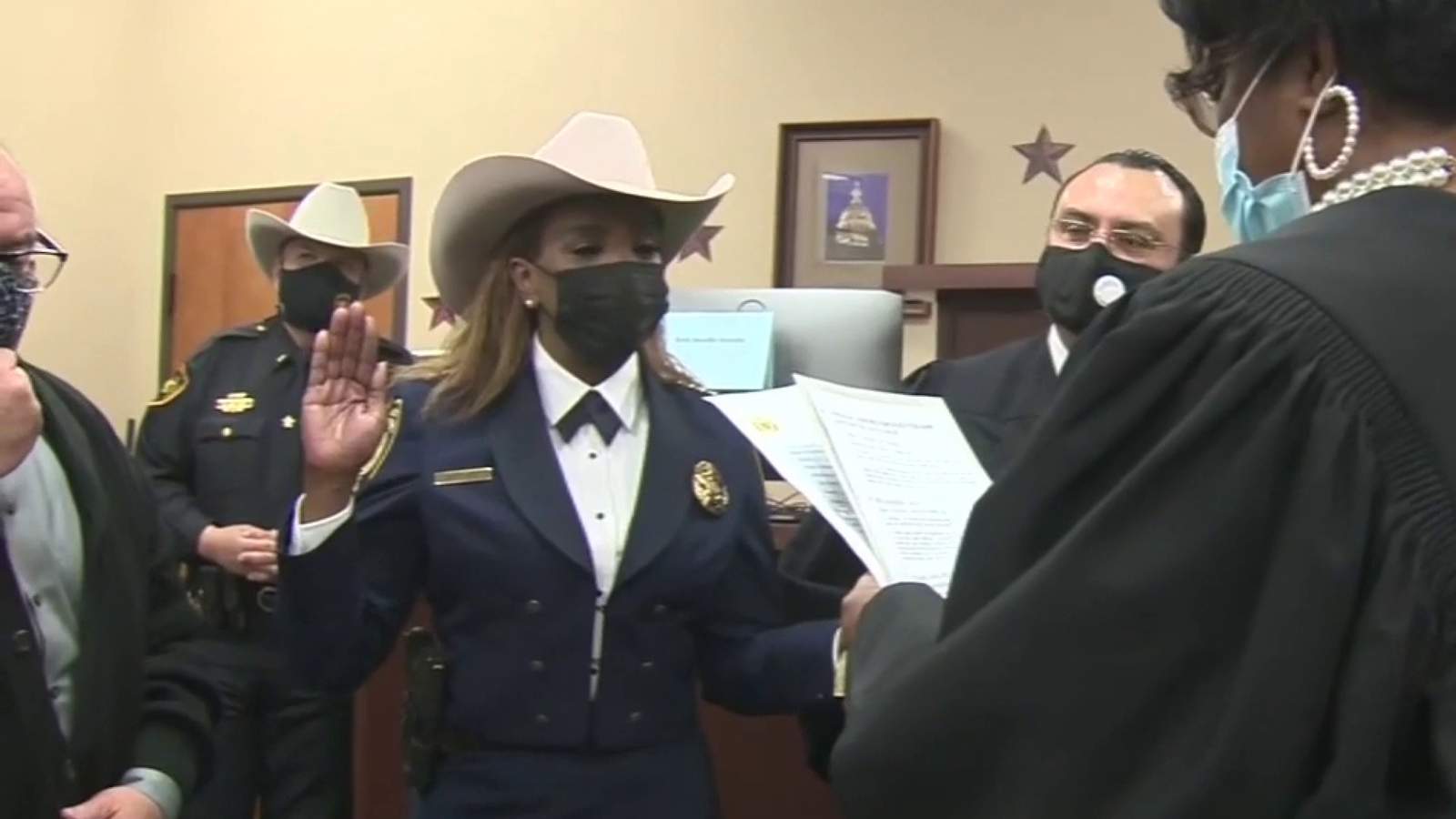 Constable makes history, swears in as first Black woman to serve in position
