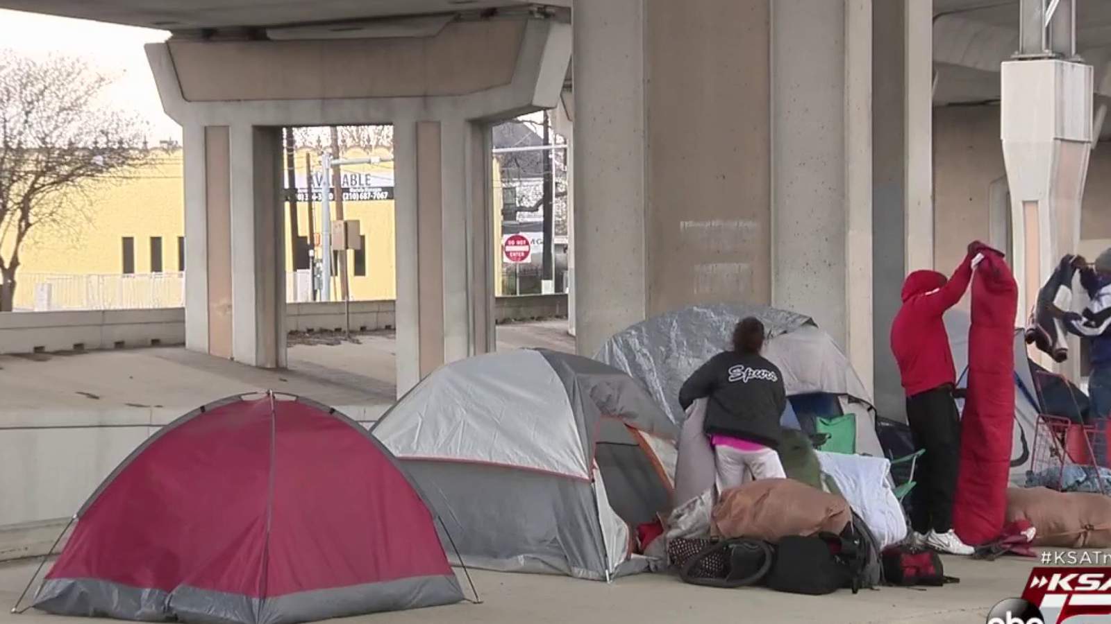 City crews clear another downtown homeless camp within the same week