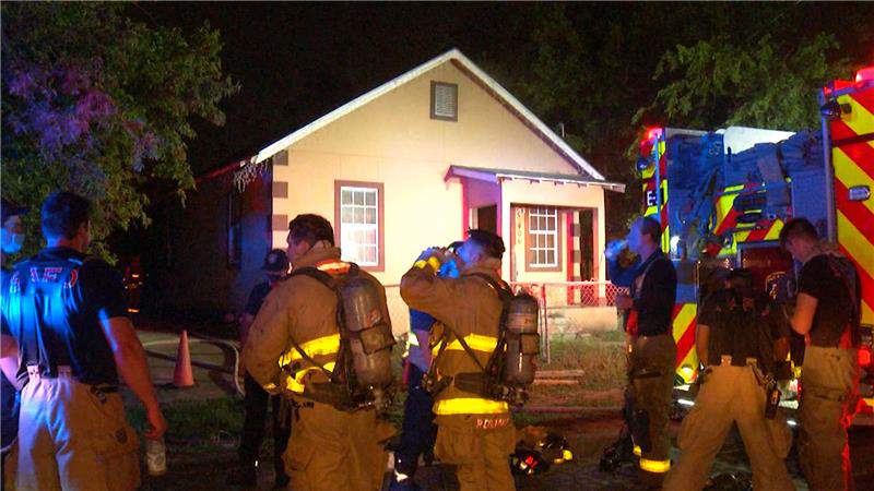 Firefighters fight fire at unoccupied home on East Side