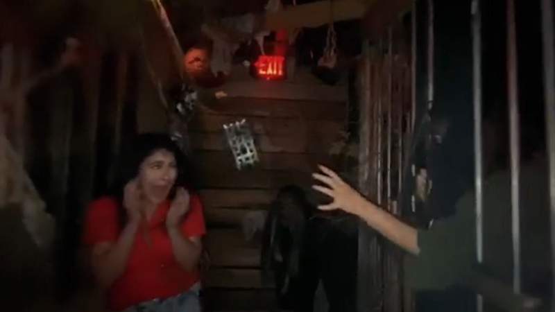 Insider Exclusive: Watch KSAT anchor scream her way through haunted house, more spooky content