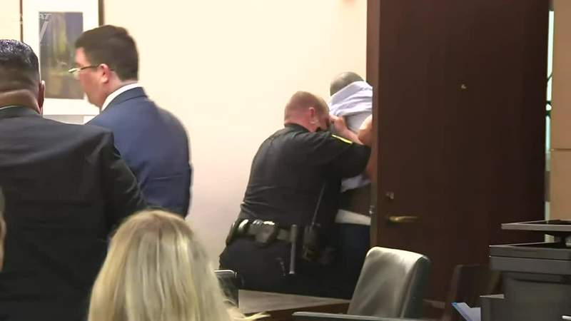 Otis McKane attacks bailiff after he learns of guilty capital murder verdict