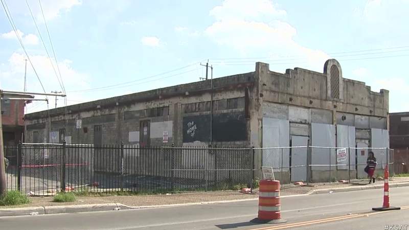Partial demolition of Whitt Press Building underway to make room for new development