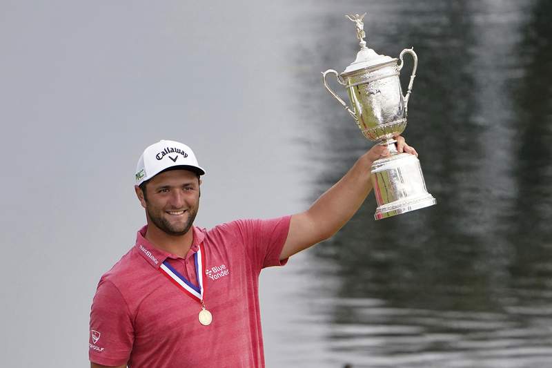 Rahm finds perspective to go with passion and wins a US Open