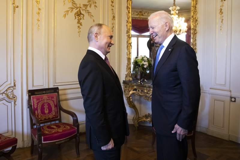 The Latest: Biden and Putin depart Geneva after summit