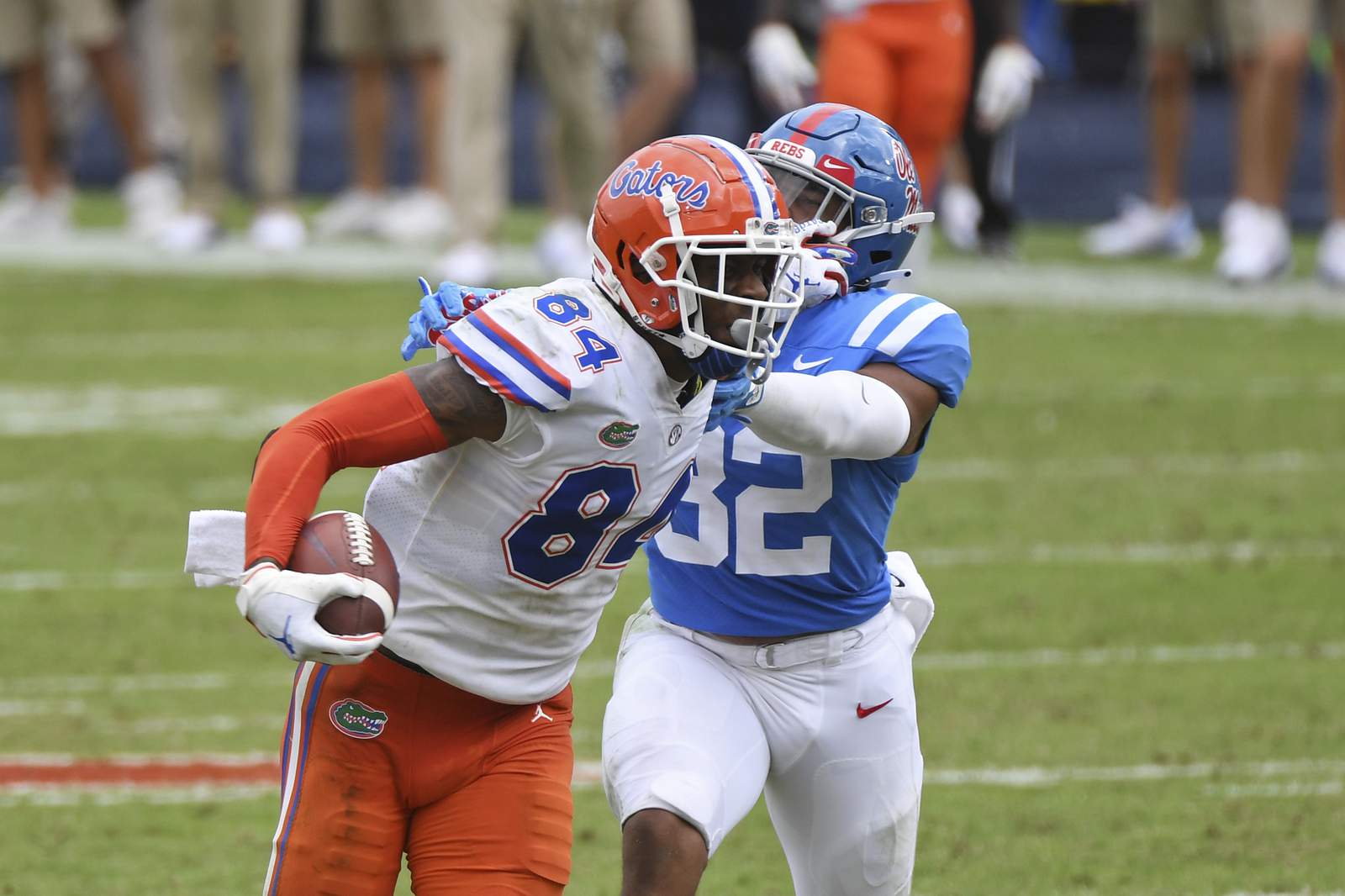 No. 5 Florida beats Ole Miss 51-35 in Kiffin's debut