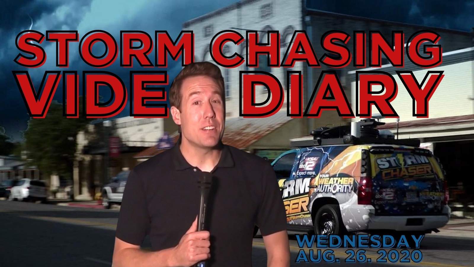 Tracking Laura: Justin Horne hits the coast in the storm chaser