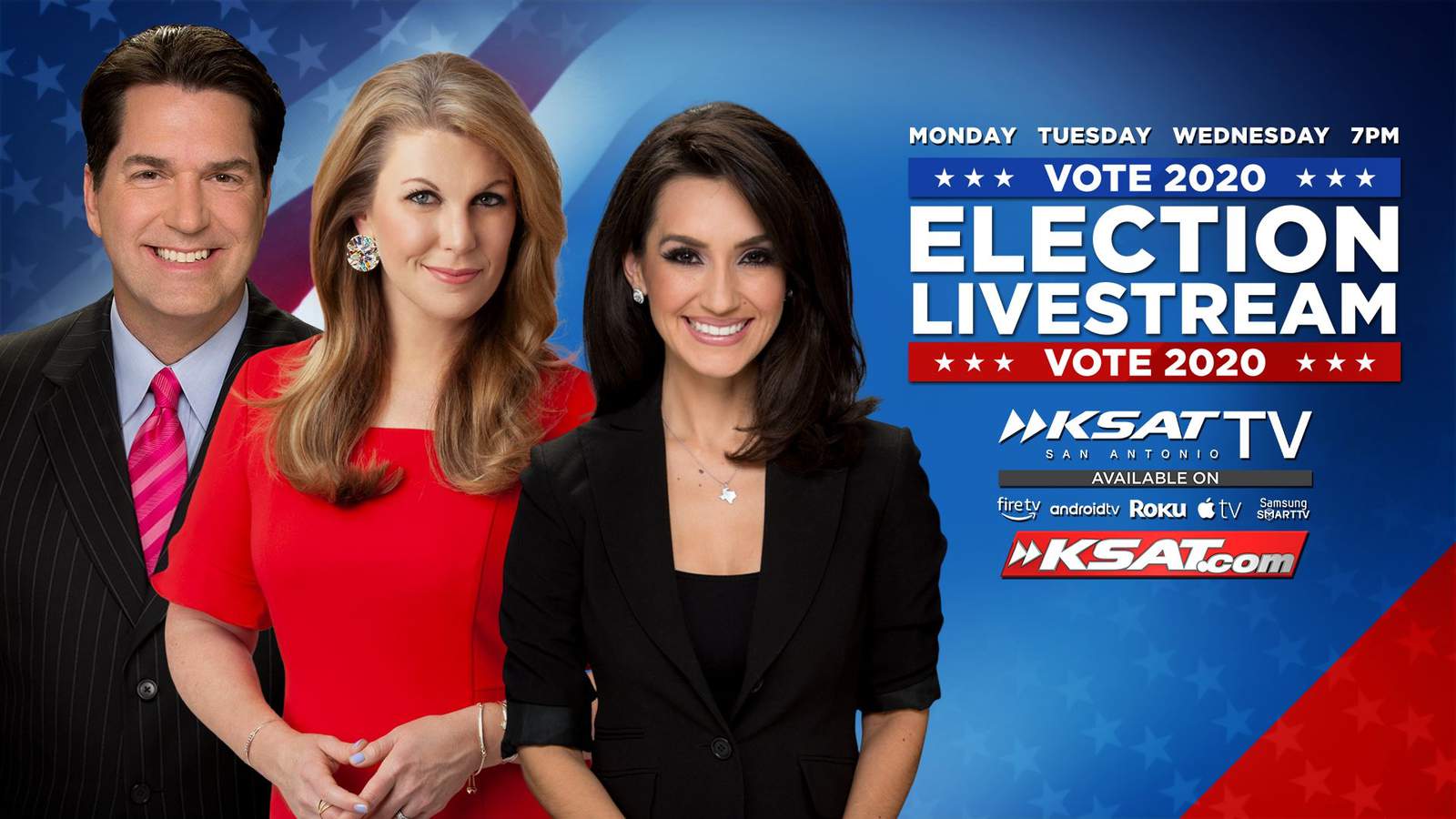 WATCH: Political experts join KSAT anchors for election eve livestream at 6:30 p.m.