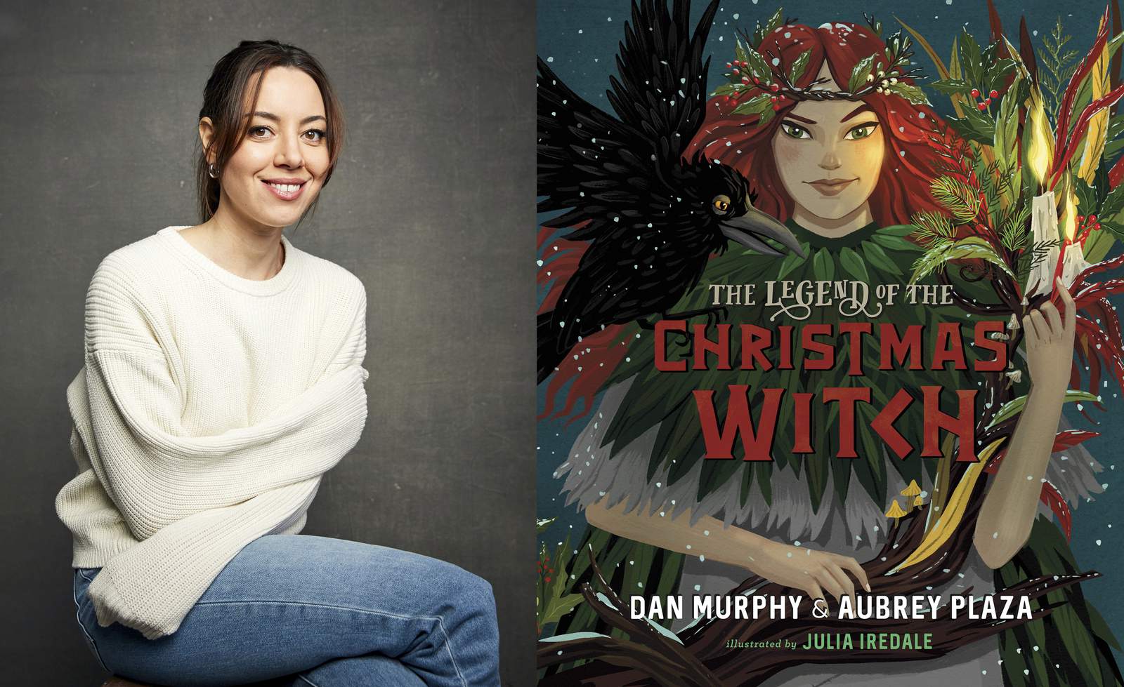 Aubrey Plaza book tells all _ about Santa Claus’ sister