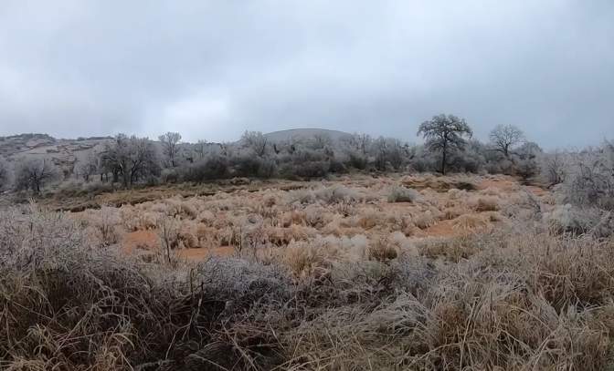 Enchanted Rock looks like a ’winter wonderland,’ but you shouldn’t visit during icy conditions, park says