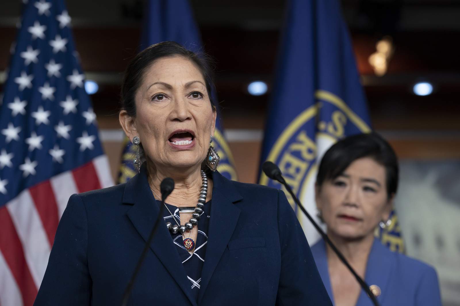 Interior nominee Haaland vows 'balance' on energy, climate
