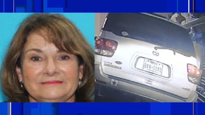 Silver Alert issued for missing 71-year-old woman from Kerrville