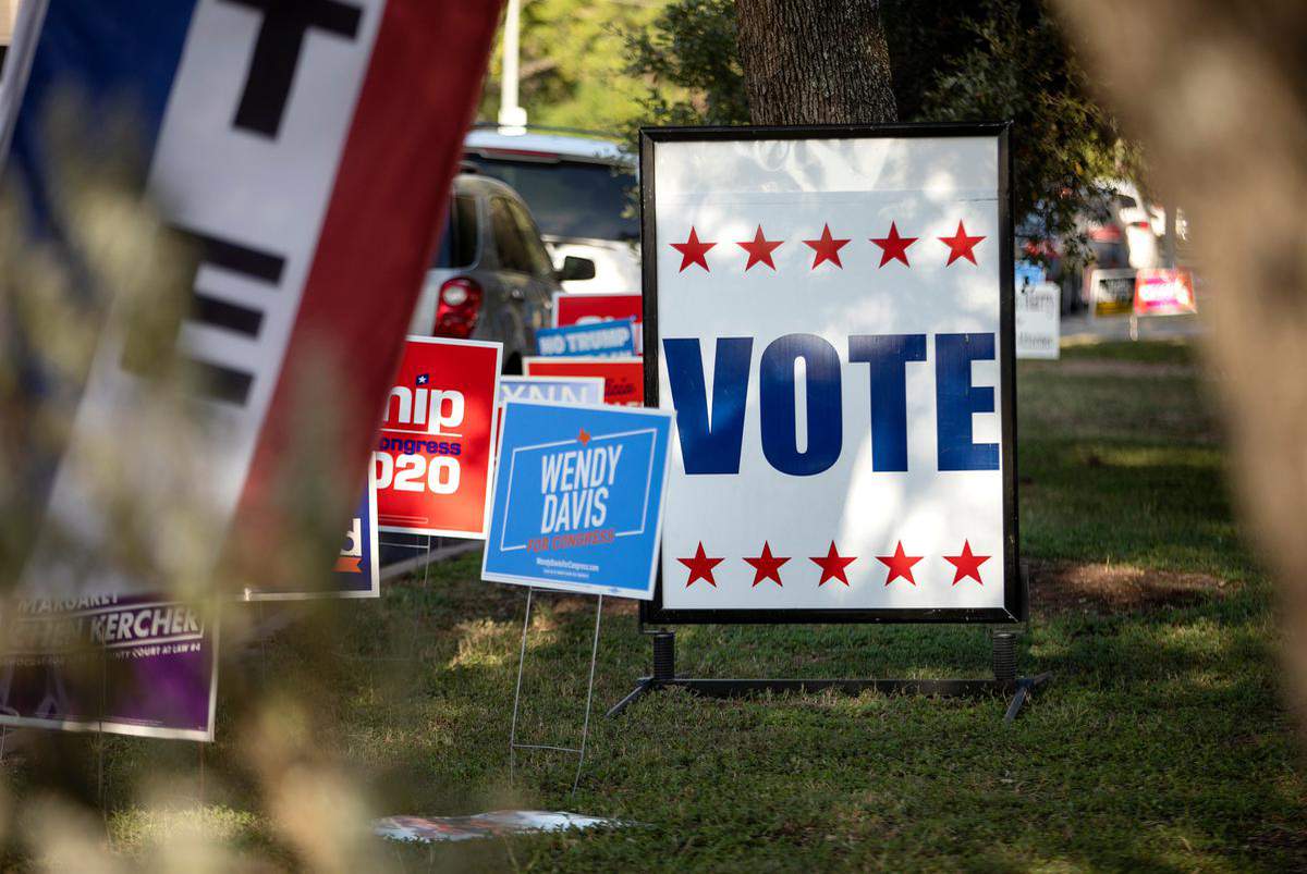 Texas 2020 elections: Harris County Democrats' headquarters vandalized