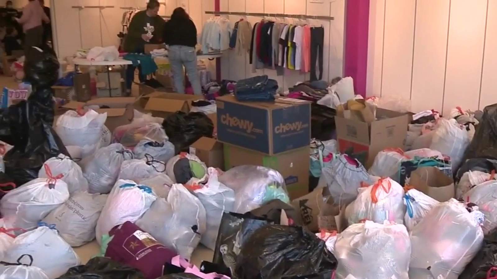 Community responds to Stone Oak fire by donating thousands of items to victims
