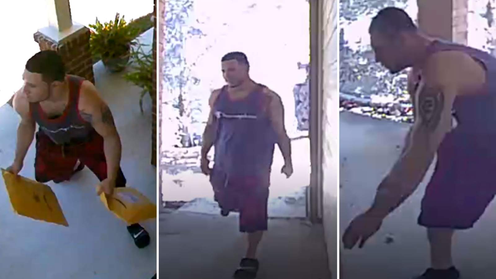 Police asking for help identifying Cibolo porch pirate