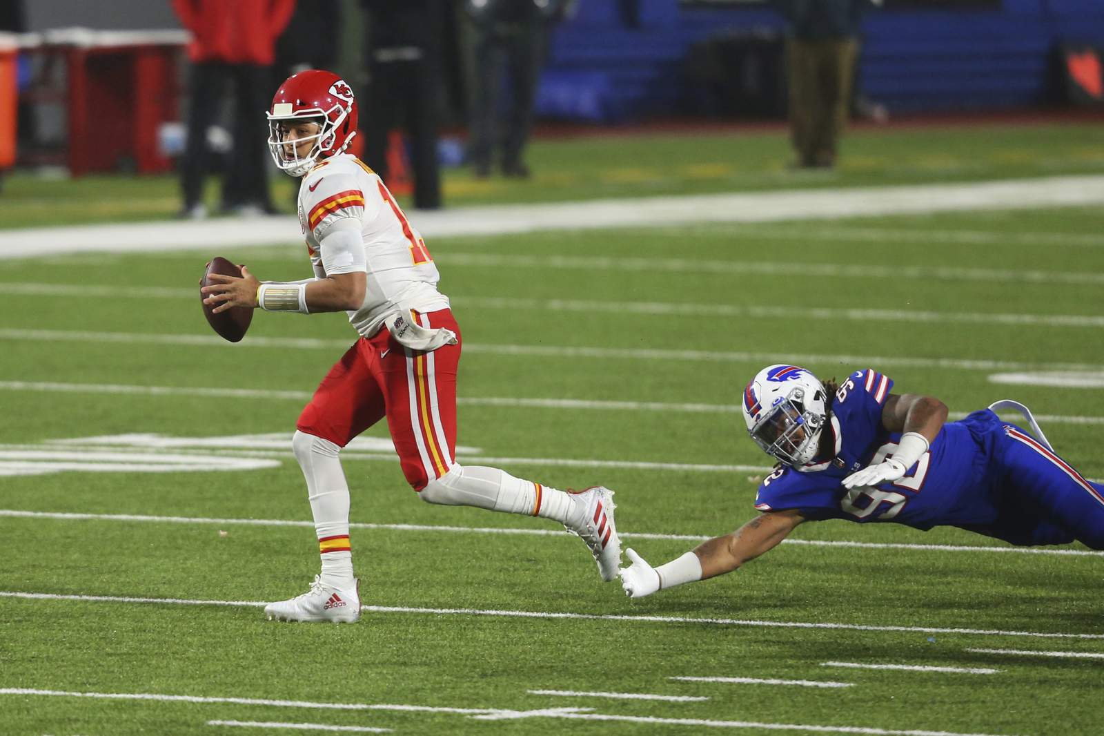 Chiefs quarterback Mahomes continues to progress with time