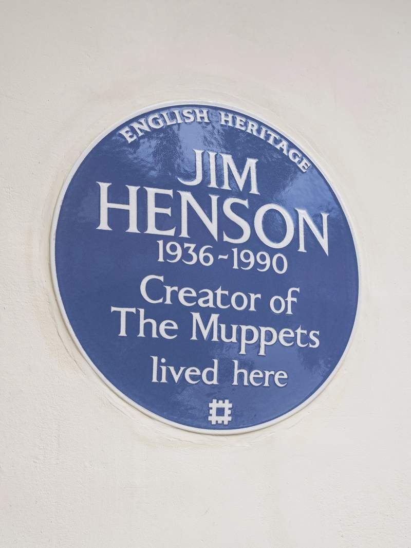 London honors Muppets creator Jim Henson with blue plaque