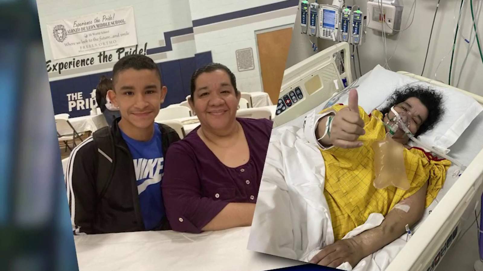 Rio Grande Valley teenager writes Gov. Abbott letter as a last effort to help his mother survive COVID-19