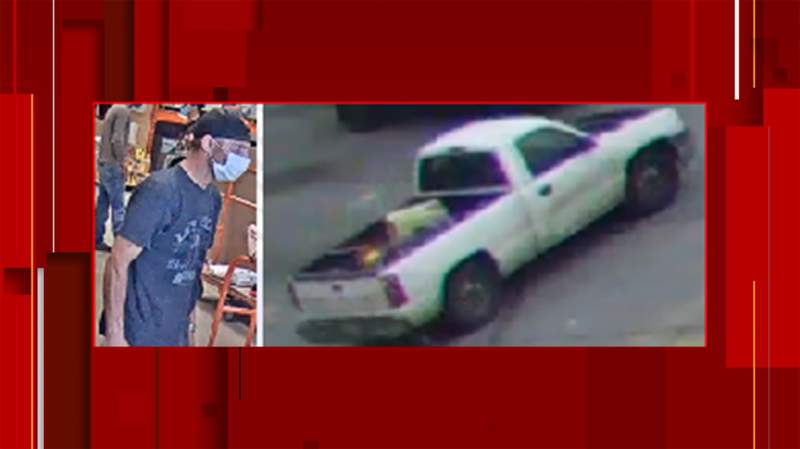 Do you know this man? Police say he threatened Home Depot employees with a weapon, stole store items