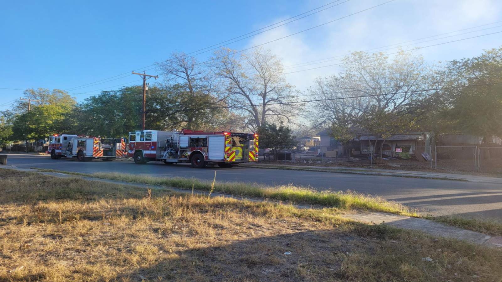 Travel trailer destroyed by early morning fire, SAFD says
