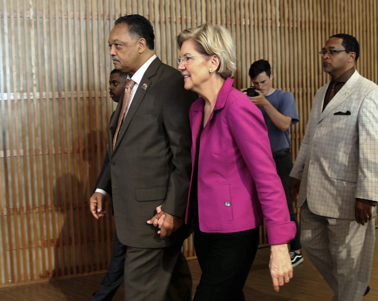 Warren's outreach to black voters could help VP standing