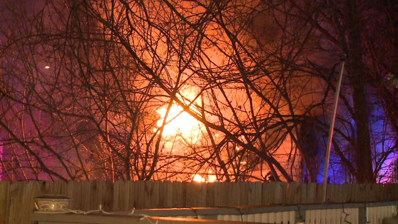 Abandoned East Side home destroyed by flames, fire officials say