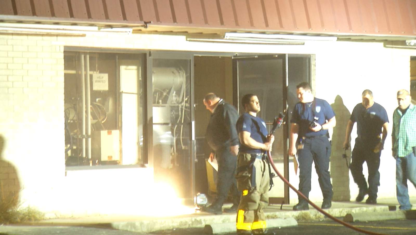 Firefighters put out ‘suspicious fire’ at dry-cleaning business in Universal City