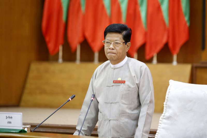 Myanmar election chief considers dissolving Suu Kyi's party