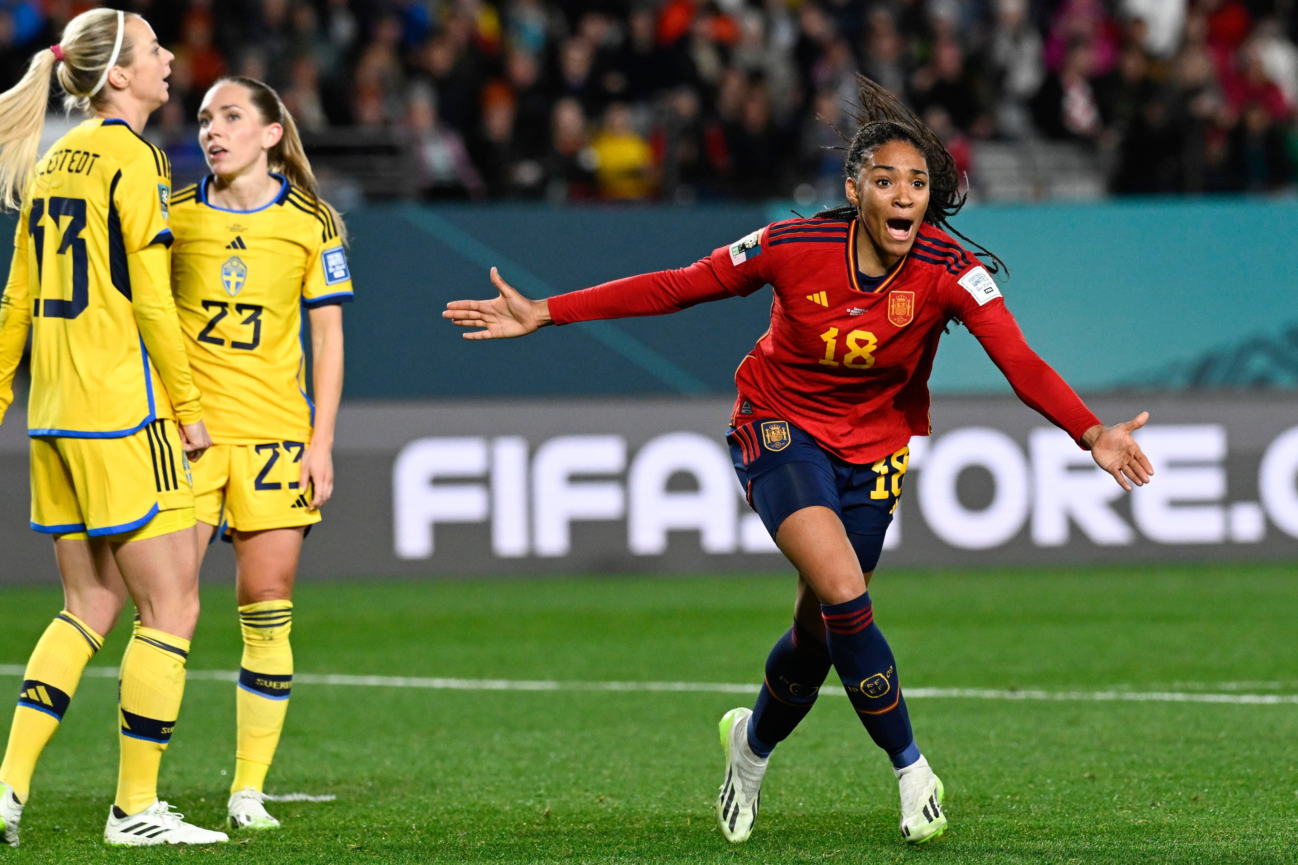Salma Paralluelo Inspires Spain To First Reach Women's World Cup Final