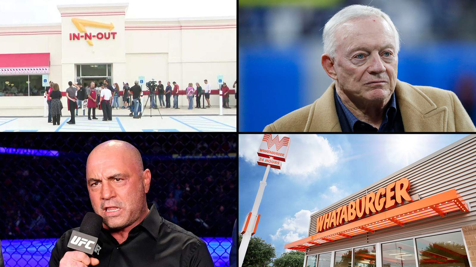 Survey reveals how Texans really feel about In-N-Out, Joe Rogan and Castro brothers