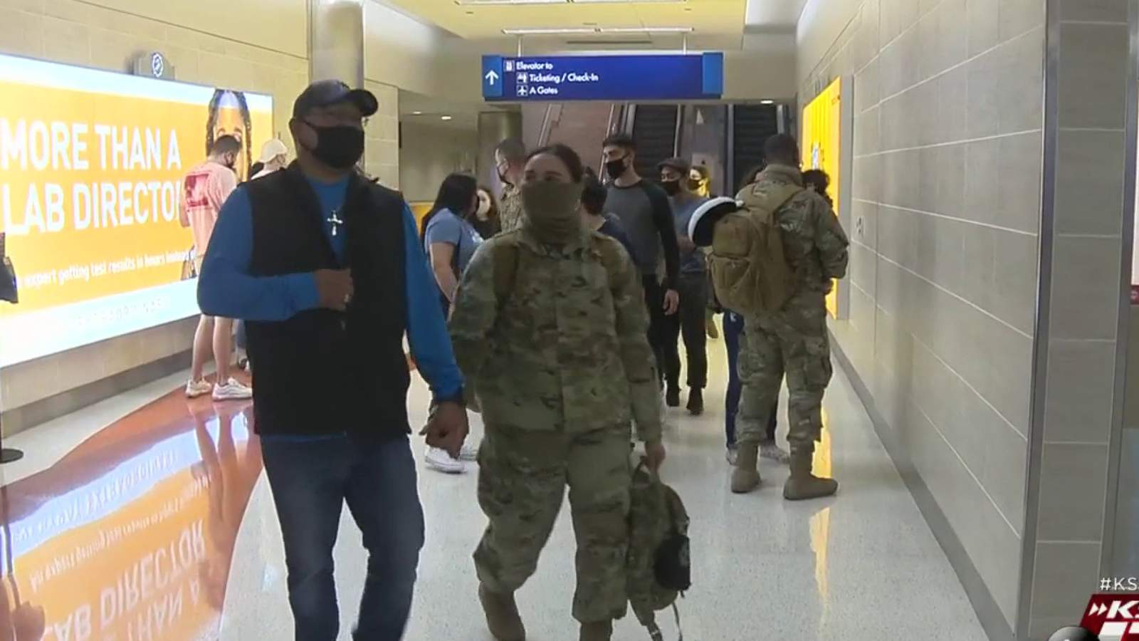 More than 30 Texas Reserve Security Forces Airmen return to JBSA-Lackland on Sunday