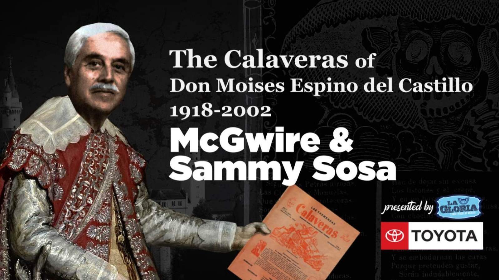 San Antonio's 'Duke of Calaveras' writes Day of the Dead poem about Sammy Sosa and Mark McGwire