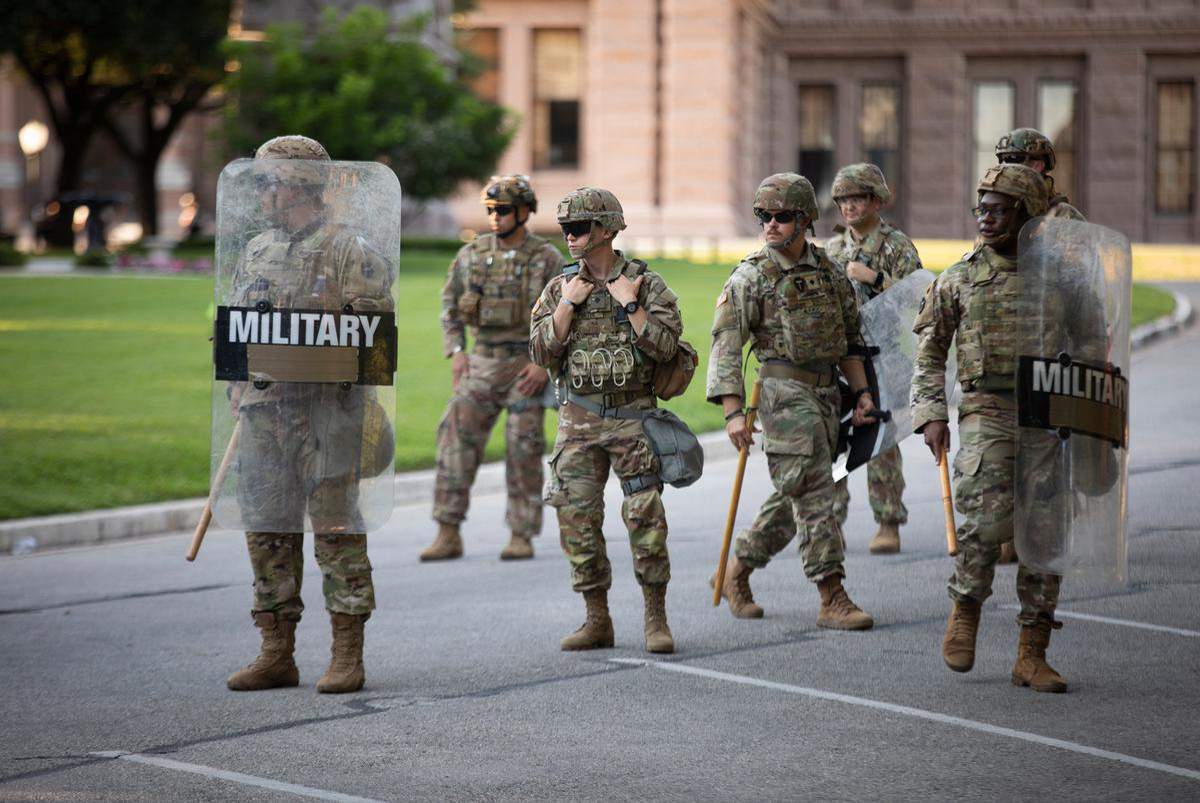 A week before the election, Texas National Guard prepares to deploy troops to cities