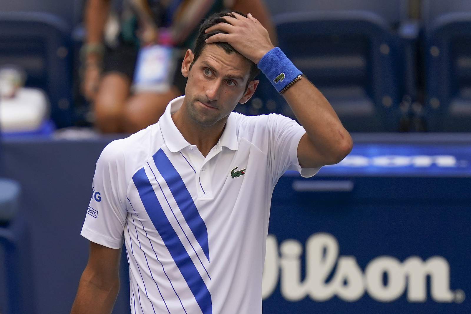 Djokovic says he learned a 'big lesson' from US Open default