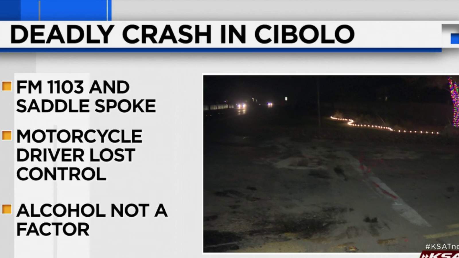 Cibolo police ID motorcyclist killed after he lost control, crashed into car