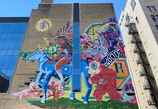 ‘A myriad of colors’: Massive new mural draws eyes to downtown SA
