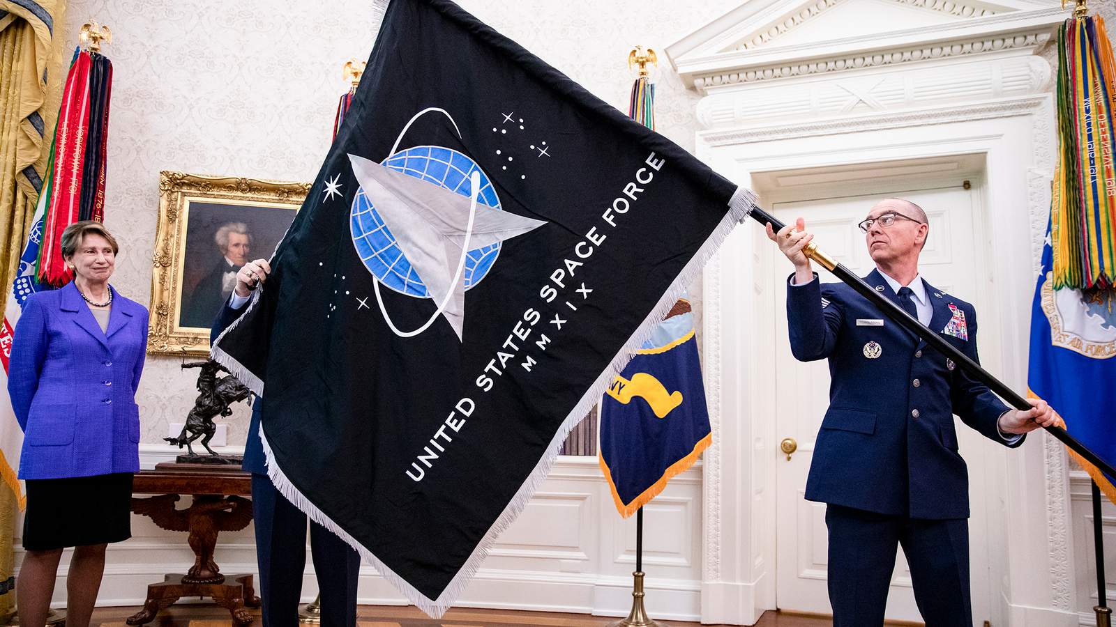 Space Force celebrates first birthday, DOD officials commemorate with letter
