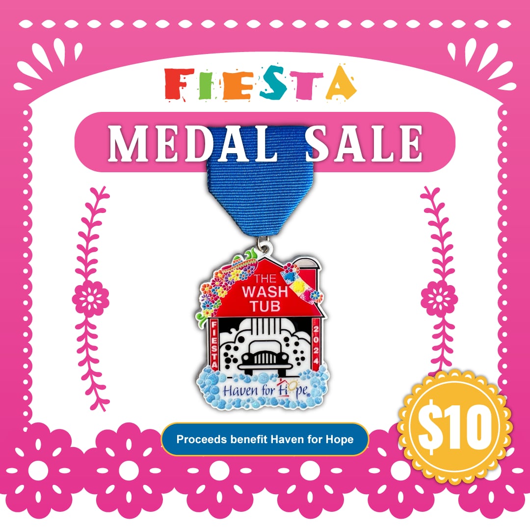 The Wash Tub is selling Fiesta medals for 2024.