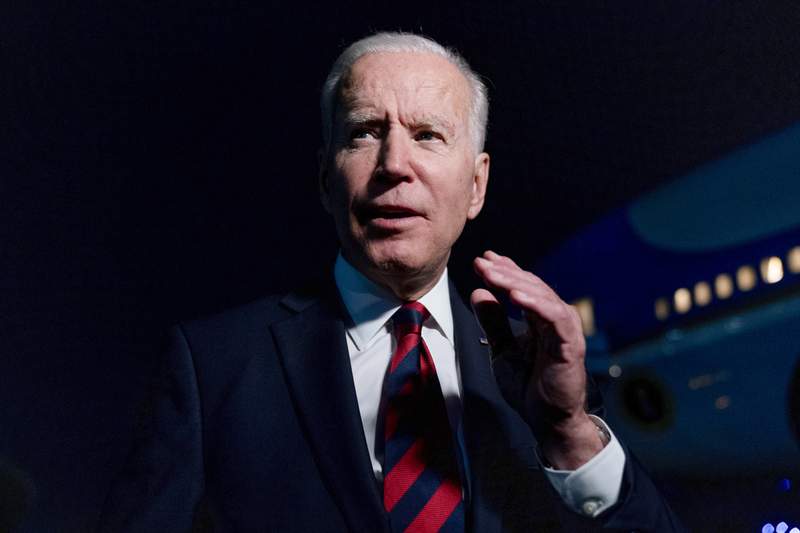 Biden says getting vaccinated 'gigantically important'