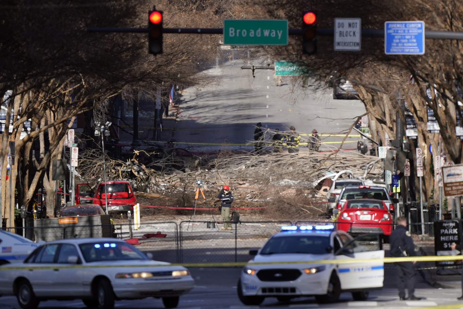US officials: Suspect in Nashville explosion died in blast