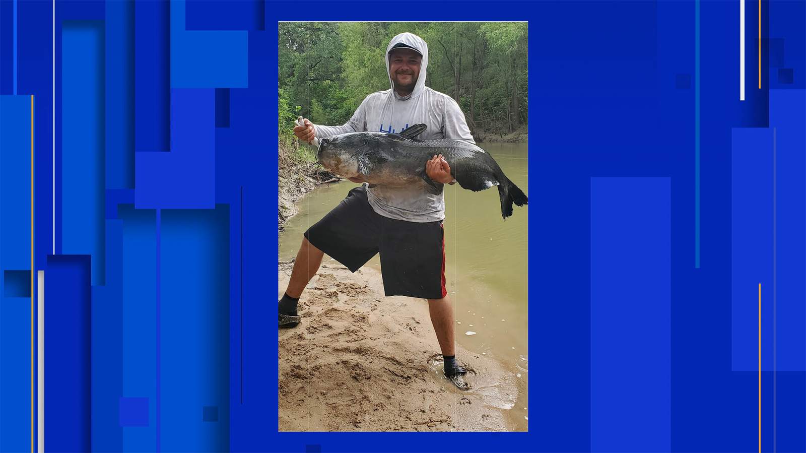 Record-breaking catfish pulled out of San Antonio River along Saspamco Paddling Trail