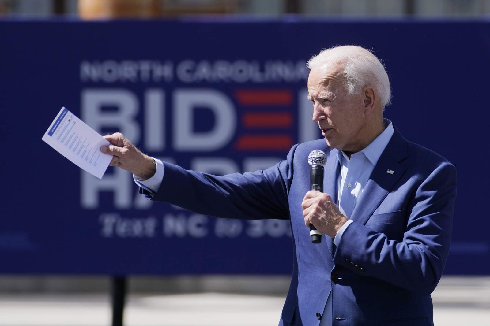 Biden's low-key campaign style worries some Democrats