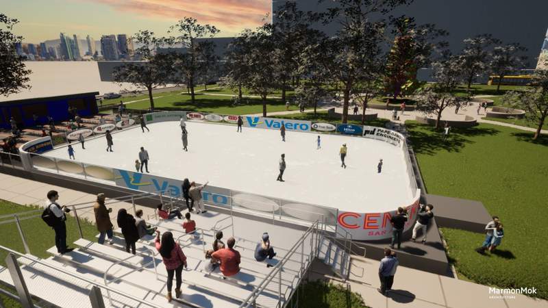 San Antonio’s seasonal outdoor ice rink releases official calendar