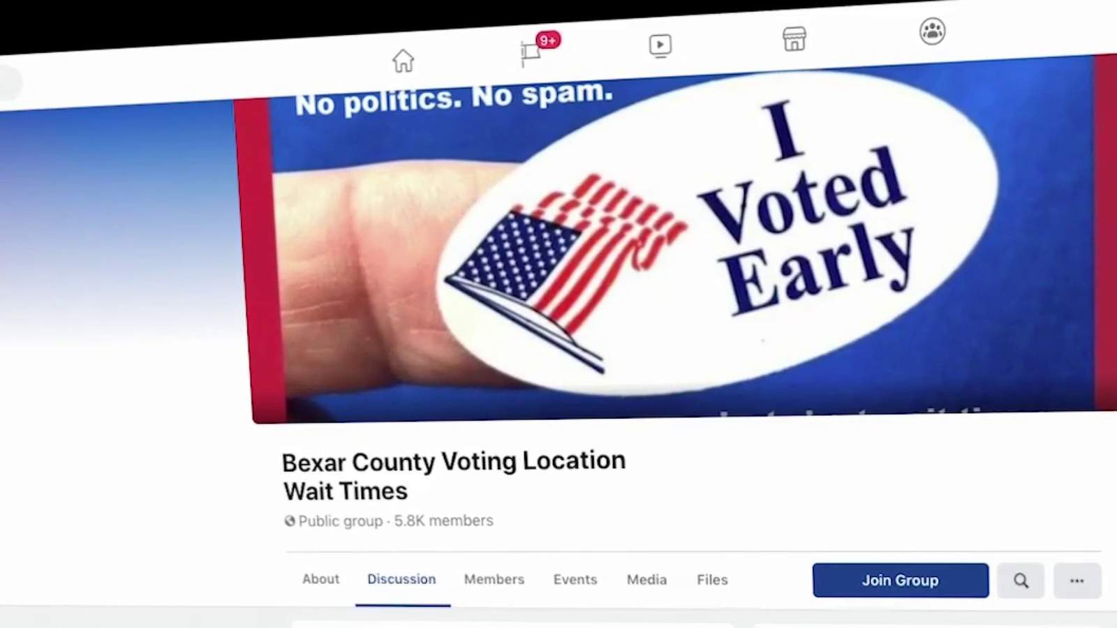 New Facebook group gives Bexar County voters shortest early vote wait times