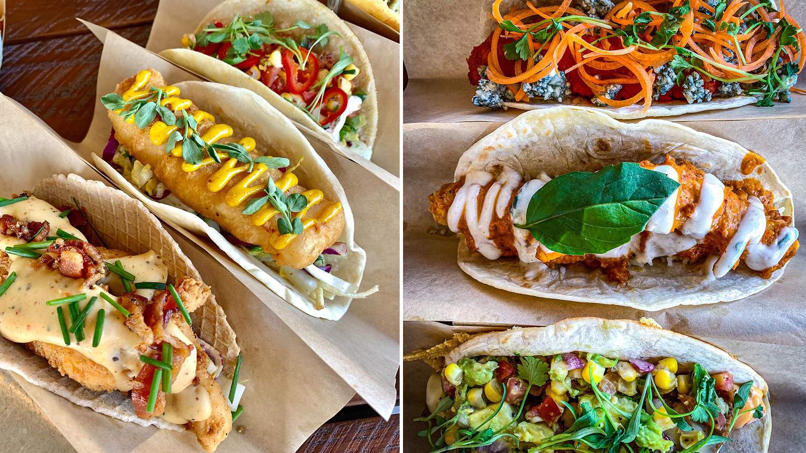 Calling all adventurous foodies: This globally inspired gourmet taco shop aims to please