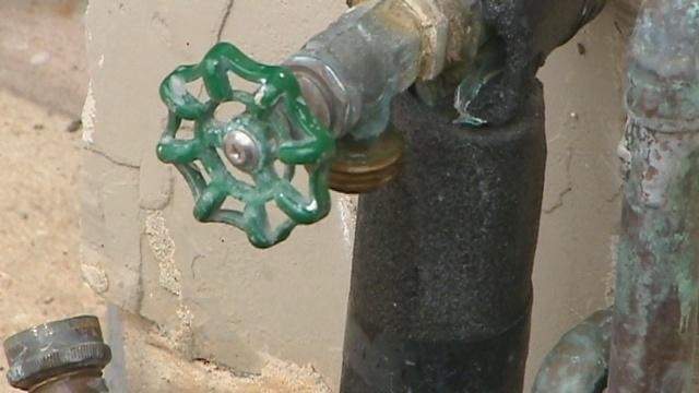 You need to check your pipes for leaks after ice, snow thaws