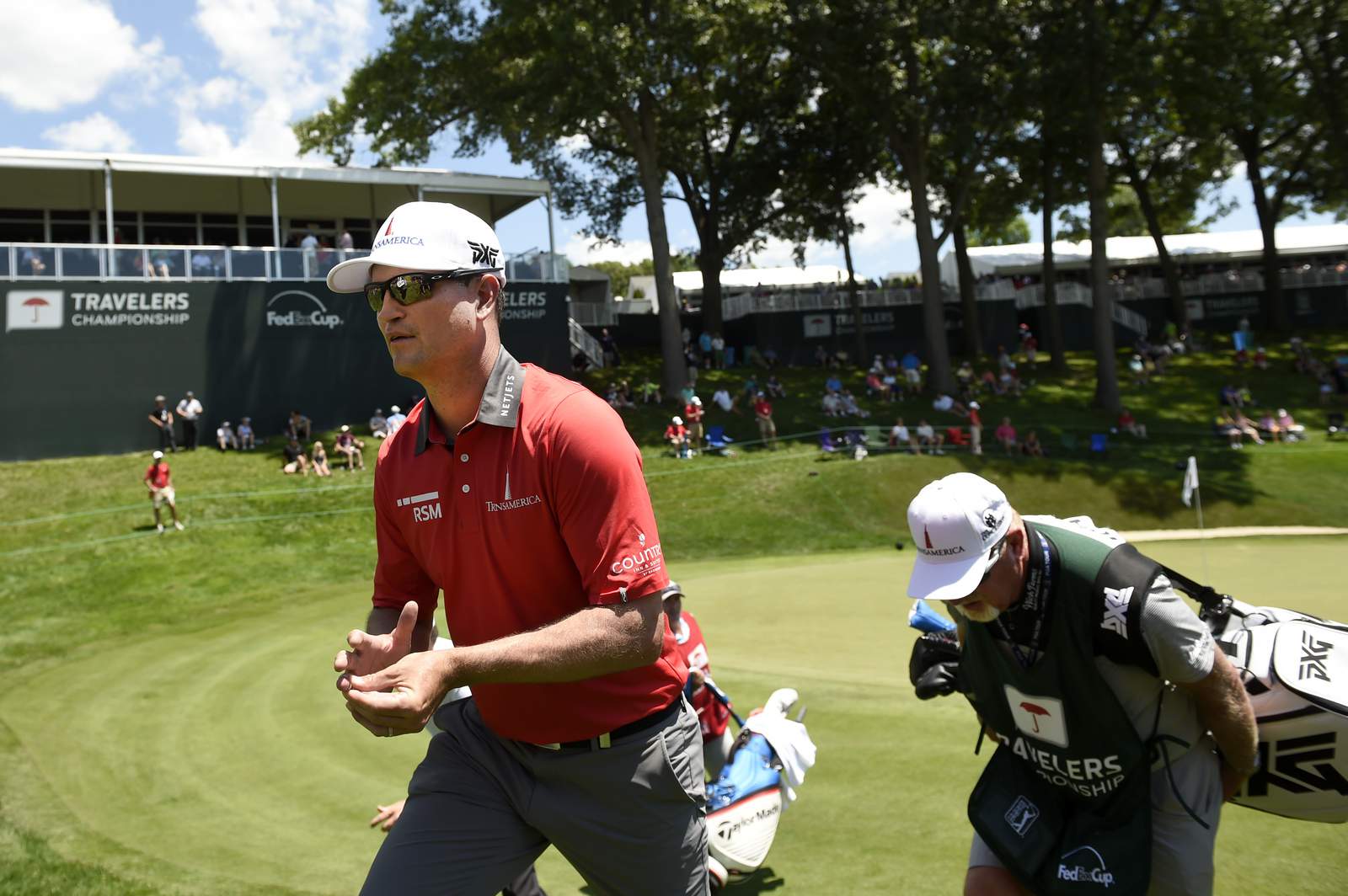 Top field, no fans for this year's Travelers Championship